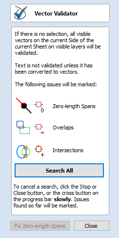 Vector Validator Form