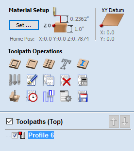 Quick Engraving Toolpath Form