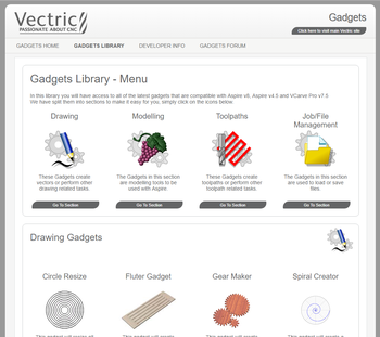 vectric cut2d setup videos