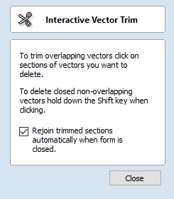 Interactive Vector Trim Form