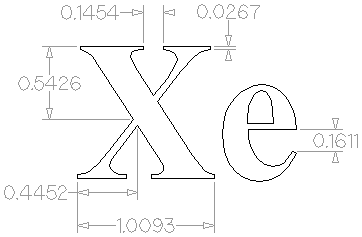 outside linear dimension