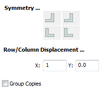 Row Displacement of 1