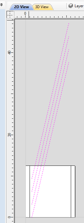 Vectors used to create spiral flutes