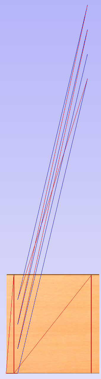 Spiral toolpaths in flat view